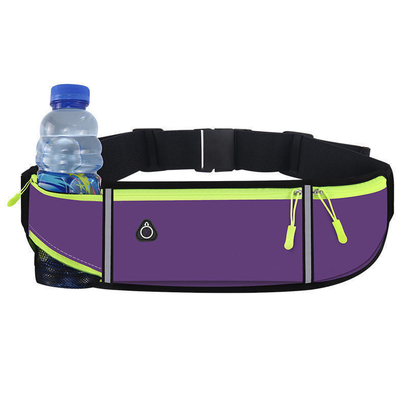 Tres bolsillos de tetera morada