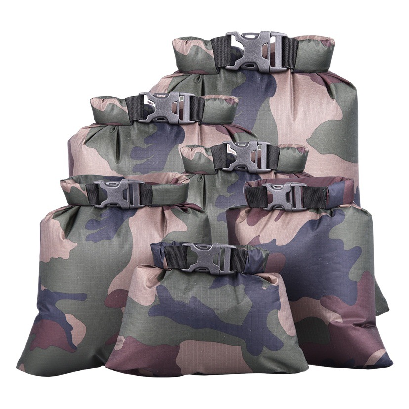 Waterproof Bag Fitness Waterproof Bag Six-piece Set Outdoor Drifting Bag Tracing Creek Sports Goods Adhesive Storage Bag Set