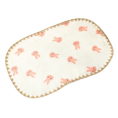 Newborn baby cloud pillow gauze flat pillow anti-vomiting head pillow baby pillow breathable sweat-absorbent children