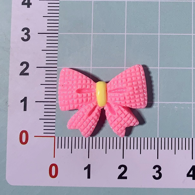 Nuevo macarón arco de color DIY accesorios de resina crema pegamento para el cabello adornamiento para el cabello agujero agujero zapatos sujetador material de taza