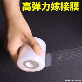 PE小卷缠绕膜5cm6cm8cm外卖打包装拉伸膜保护嫁接电线工业保鲜膜