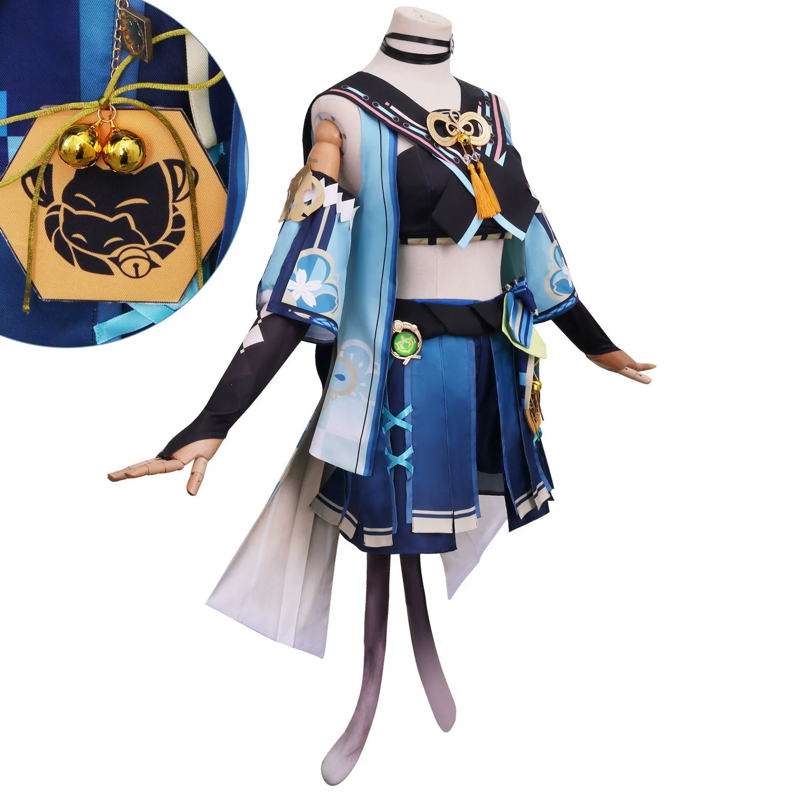 漫路人 Оригинальный бог cos rice wife Qiliangliang костюм косплей новый персонаж grass style shooter двухмерное аниме
