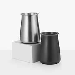 Stainless steel powder sifter, sanding filter, powder spreader, aroma cup, powder collector, hand-brewed coffee utensil, coffee powder collector