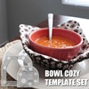 Cross -border Bowl Cozy Template Bowl Step Mold sewing ruler acrylic template ruler patchwork