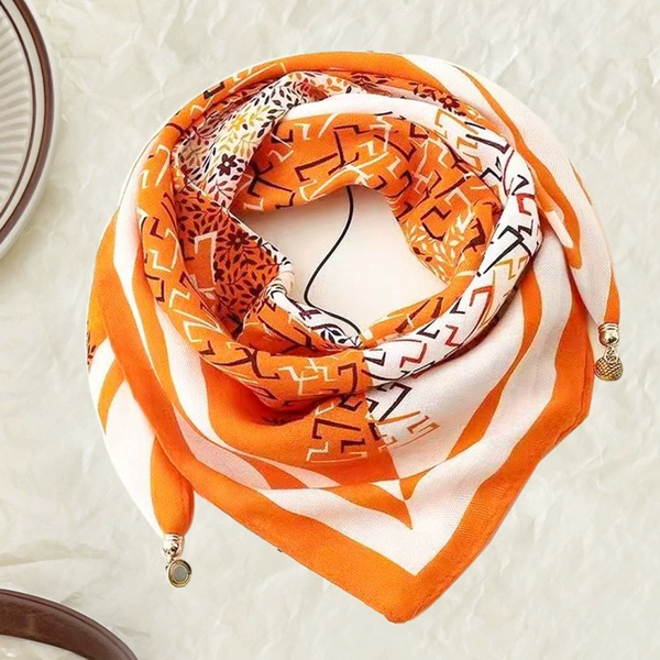 70 Velvet-Floral Orange