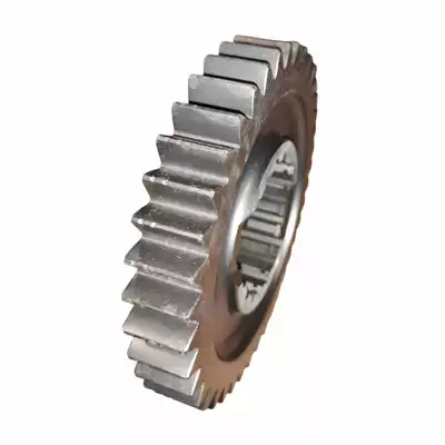 Transmission gear and shaft compatible with the two-axis