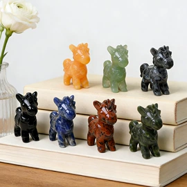 水晶工艺品;宝石工艺品;招财摆件