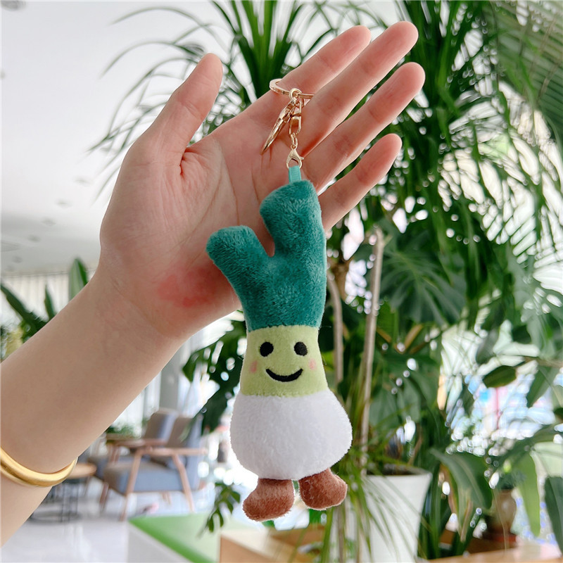 Cute Vegetable Pp Cotton Unisex Bag Pendant Keychain display picture 2