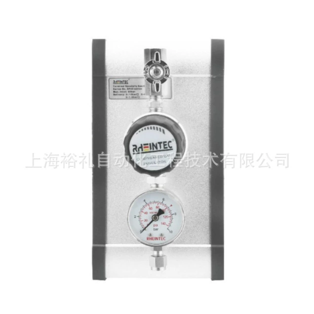 Германия RHEINTEC из нержавеющей стали терминал редуктор напряжения переключатель панели прецизионный регулирующий клапан