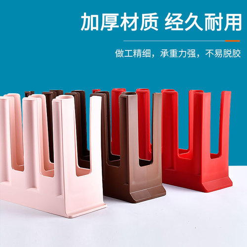 Milk tea coffee injection molded cup divider storage rack disposable cup holder for milk tea cup 90 plastic cup rack commercial
