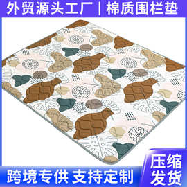 跨境亚马逊围栏垫婴儿游戏垫加厚爬行垫儿童地垫爬爬垫防滑垫子
