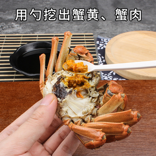 Manufacturer of hairy crab eating tools three-piece set plastic crab claws crab spoon crab needle crab three-piece crab opening tool