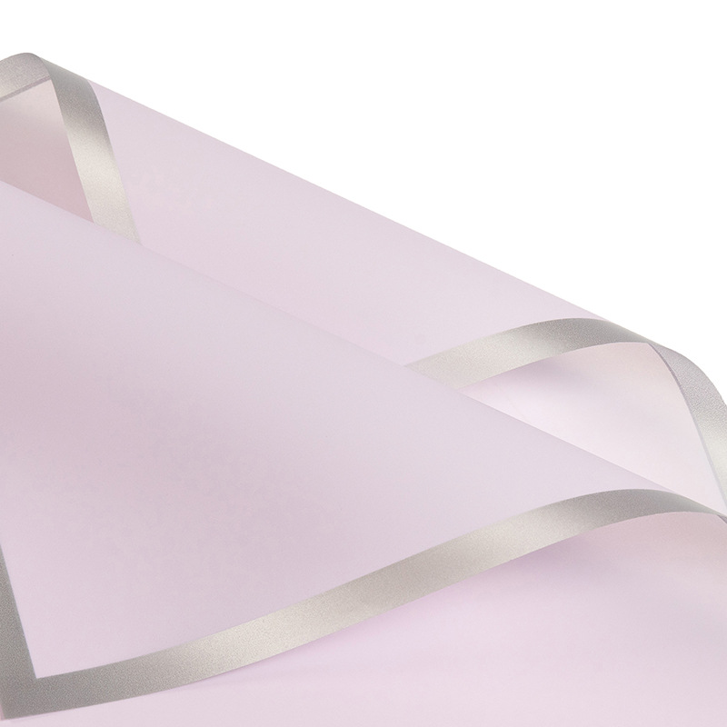 젤리 필름 [실버 가장자리-타로 퍼플] 20 장/가방;(57CM * 57CM) 5%