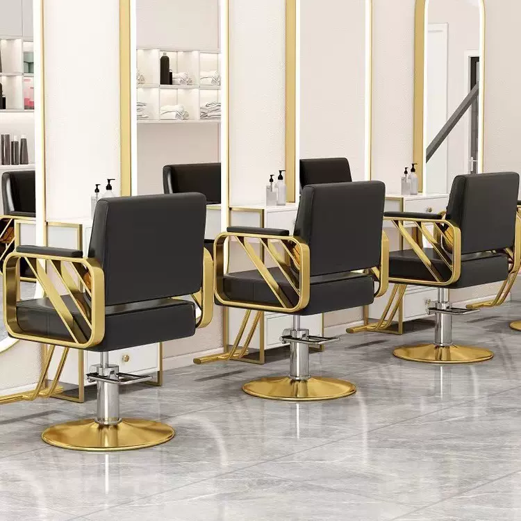 理发店椅子发廊专用可旋转升降剪发椅美发椅网红潮店高档烫染座椅