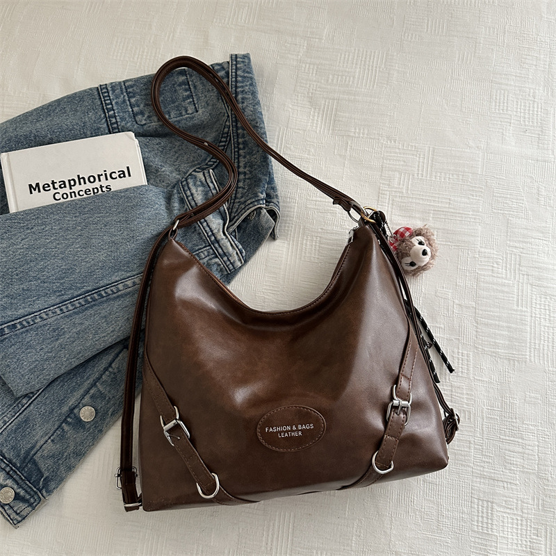 2024, nueva mochila de transporte de gran capacidad, retro versátil, mochila de hombro de mujer, mochila de alta calidad