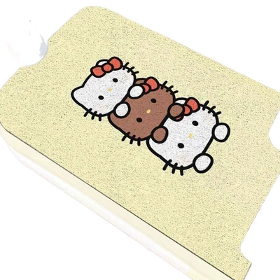 Avtomobil döşəmə paspasları – Cartoon Electric Vehicle Floor Mats, Wire