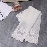 Летние тонкие длинные кружевные сексуальные короткие напульсники, татуировка, нарукавники, защитный рукав, защита от солнца