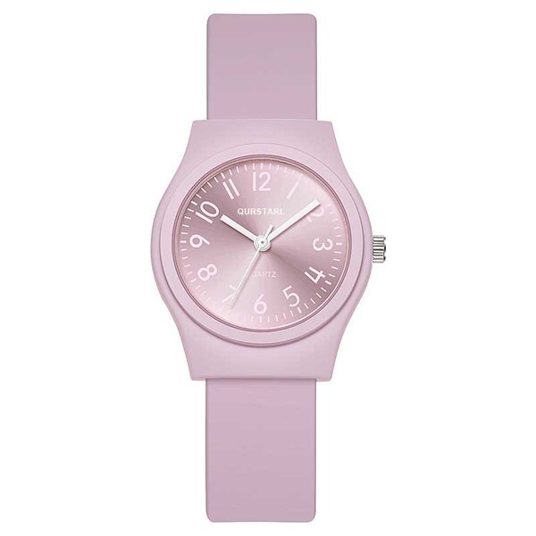 Silicone quartz children's fresh fashionable swiss watch
