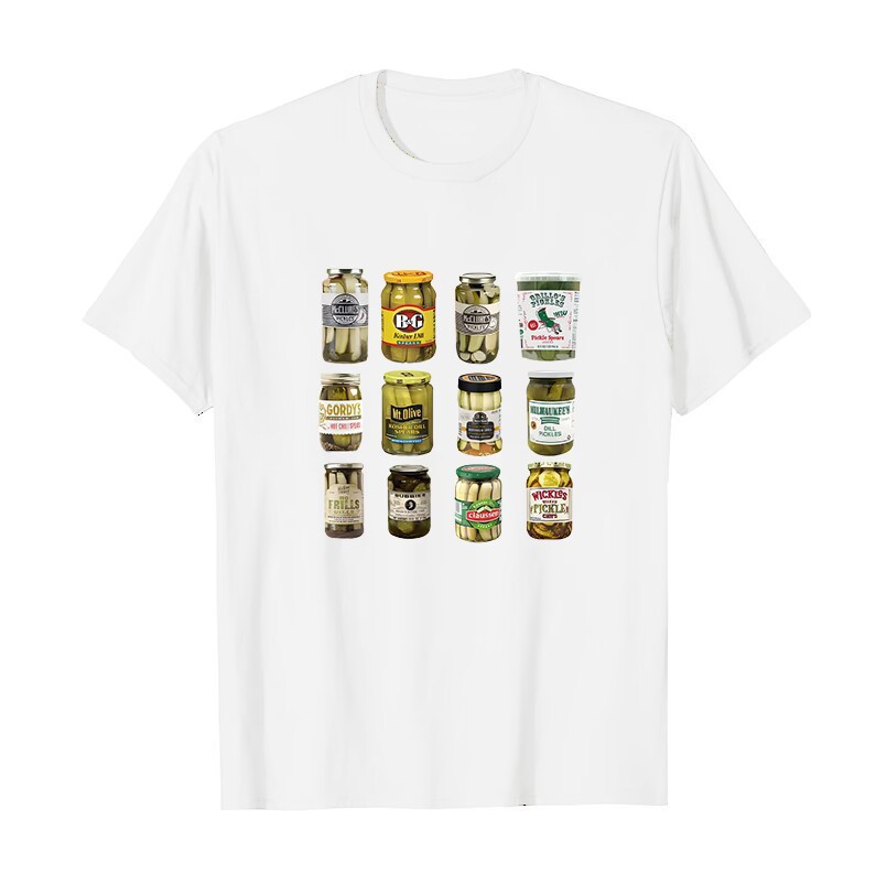 Verano Y2K tops de mujer casual retro de manga corta niña suelta cuello redondo camiseta negra Pedido mínimo de una pieza