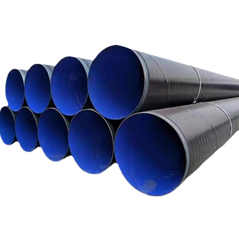 tubería de acero anticorrosivo TPEP enterrado tubería anticorrosivo TPEP fabricantes de tubería anticorrosiva 3PE