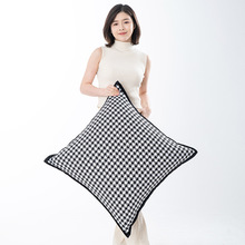 千鸟格网红轻奢高级感好看小香风抱枕沙发客厅床头靠垫套罩靠枕套