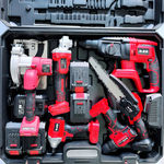 充电式锂电工具套装手电钻电锤角磨机电动扳手磨光机切割机电圆锯