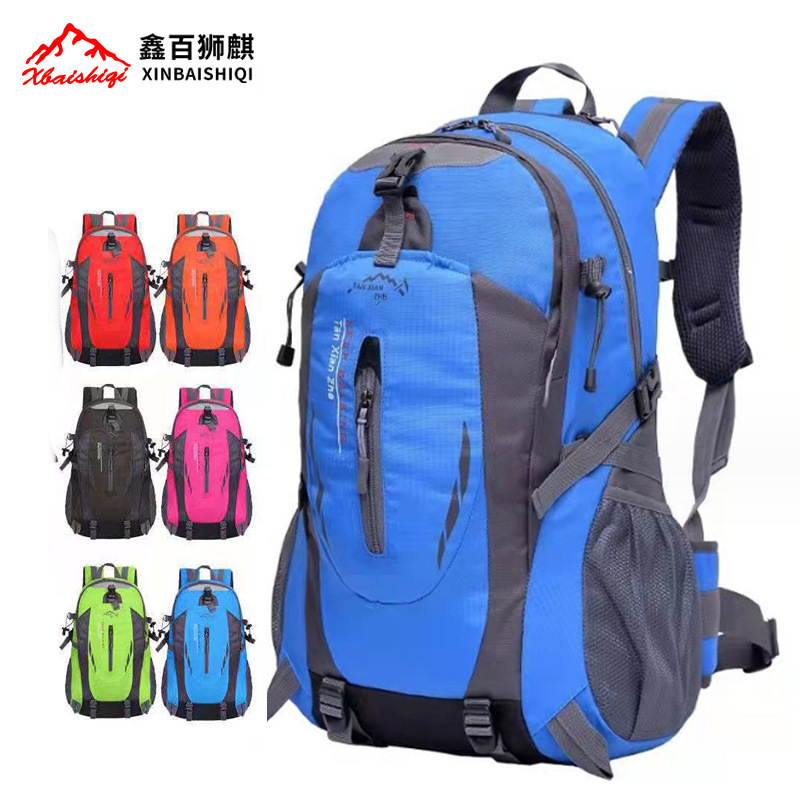 Outdoor Mountaineering Bag Student's Large Capacity Lightweight Travel Backpack Men's Travel Backpack Water-repellent Women's Sports Bag