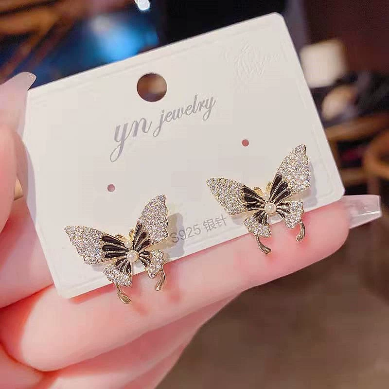 Серьги асимметричные с кисточкой, 925 серебро, игла, корейский стиль элегантный минимализм
