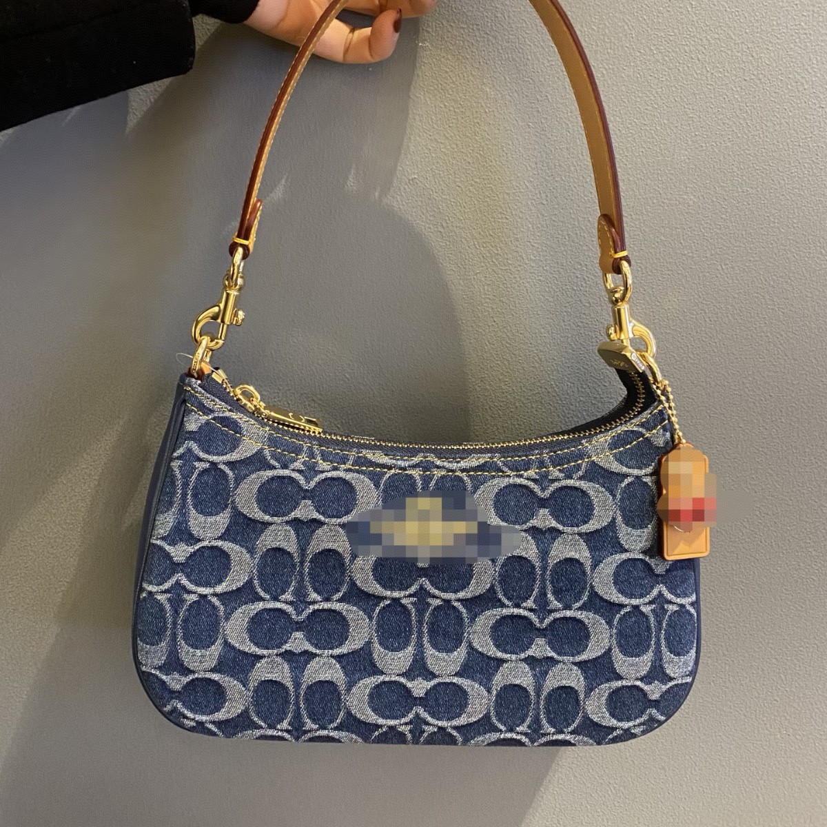 C Brand Outlet Classic Teri Small Monogram Fashion Versatile Retro Shoulder Crossbody Women's Bag Underarm Bag