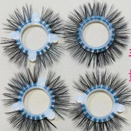 Double-layer silicone sheep-eye ring, performance-enhancing silicone ring, eyelash eye-ring, glans ring, foreskin ring, men's penis ring