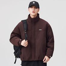 轻奢2025冬季新款立领羽绒服修身加厚韩版男士保暖鸭绒短款外套