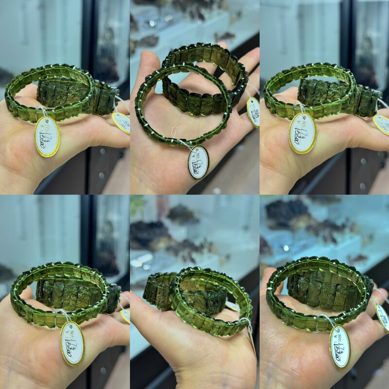 Czech Meteorite Raw Stone Hand Bracelet Manufacturer Wholesale Cross-Border Live Broadcast Czech Meteorite Raw Stone Hand Bracelet Manufacturer Wholesale Cross-Border Live Broadcast