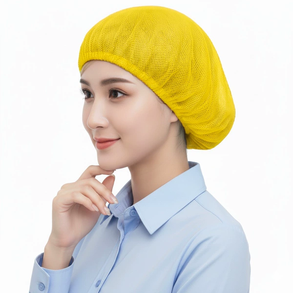 Yellow hair mesh
