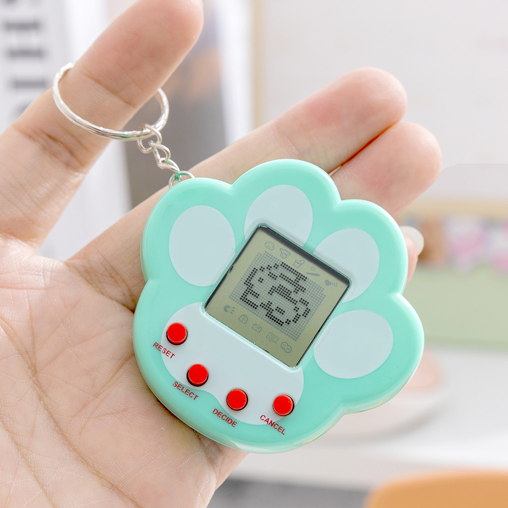 Consola de Mascota Electrónica Portátil de ABS con Alimentación Virtual para Llavero image 35