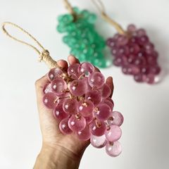 小さなブドウ石鹸手作り緑ブドウの房石鹸バスソープコールドプロセス手作り石鹸クリスタルブドウ石鹸