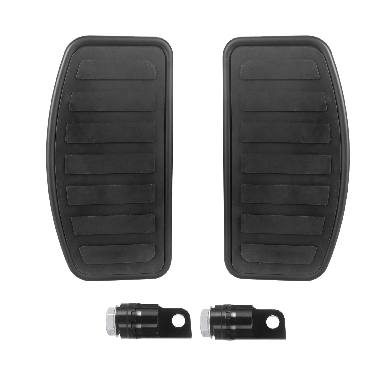 Motorcycle Modification Parts Harley Dyna Sportster Glide Touring Rubber Footrests