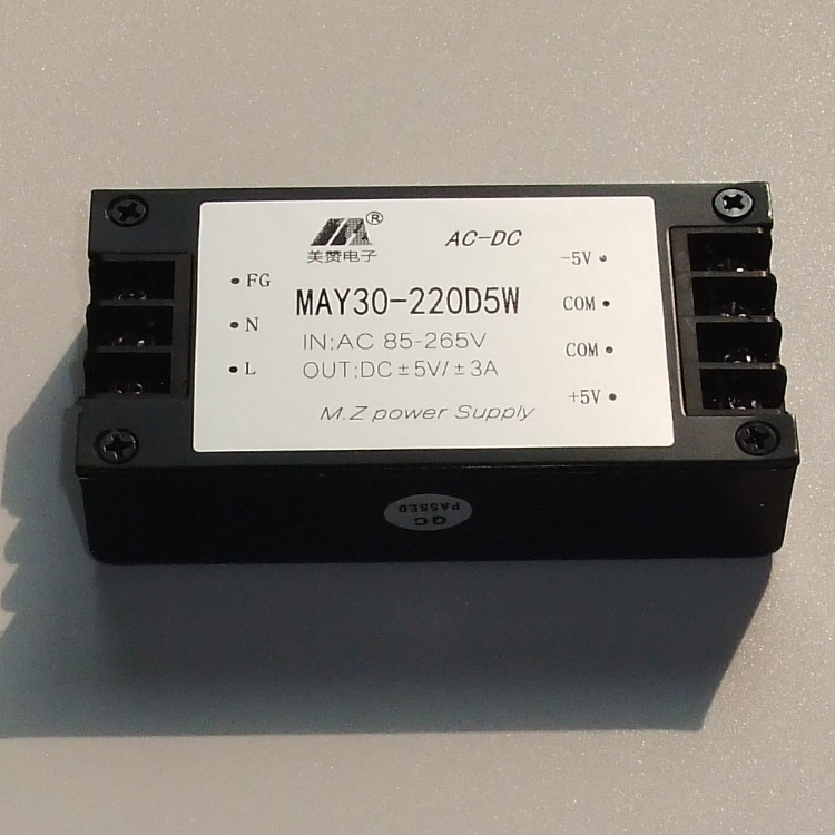 ACDC电源模块 全电压范围±5V电源模块 ±5V电源 MAY30-D5W
