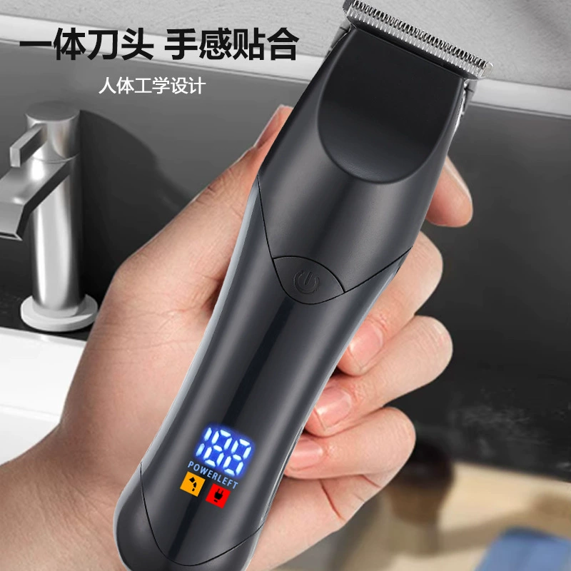 (Cross-border trading), electric smart handheld hair clipper stainless steel