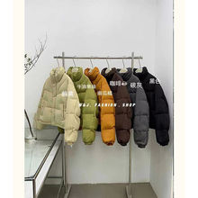 加厚保暖糖果色短款棉衣 2026新款时尚洋气韩版宽松面包服外套潮