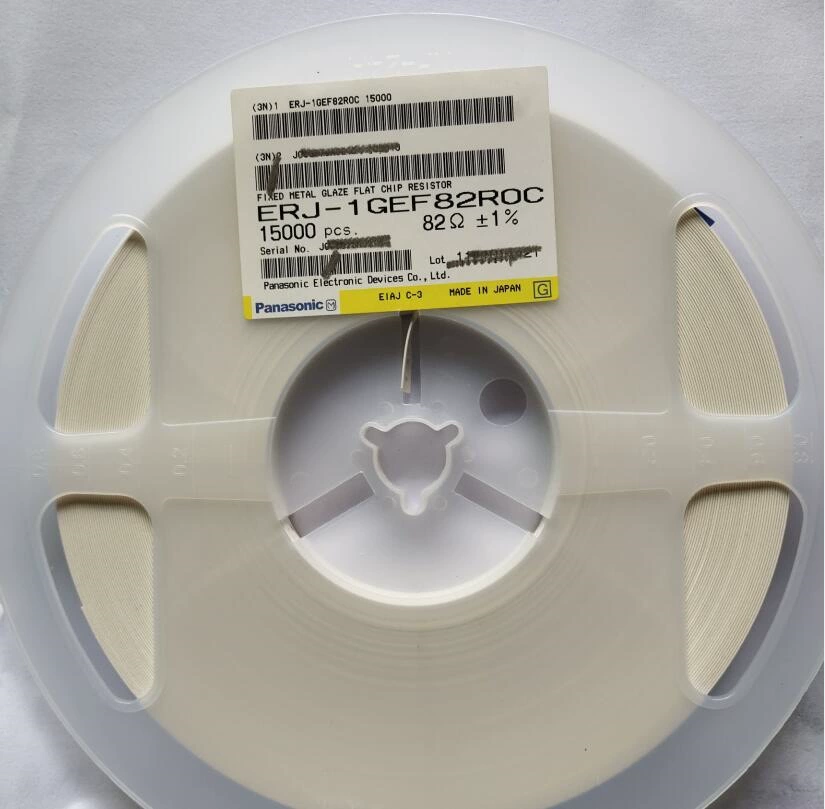 Панельная резистор Panasonic Patch толстая мембрана 2010 511Ω ± 1% 0.75W ERJ-12SF5110U