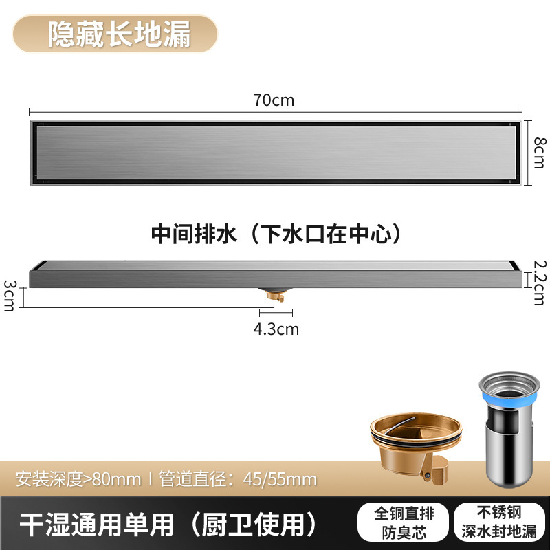 正304ステンレス床漏れ増厚防臭防虫バルコニートイレシャワー洗濯機浴室角型床漏れ|undefined