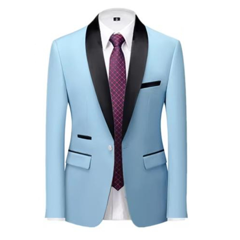 Slim fit blazer heren colbert voor bruiloft en optreden_voghion.com