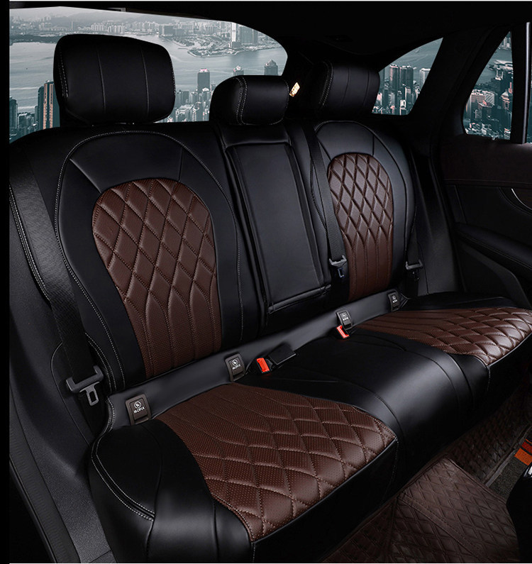 2026-2015 Mercedes-Benz Glc E-Class C-Class 260L 300L 200 Special Car Full-Cover Suede Seat Cushion Cover