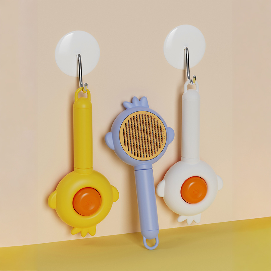 Pein de depilación de perros, pein de gato, limpiador de pelo de perro, peluche flotante, pin de agujas de oso, cepillos para mascotas