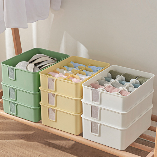 Wardrobe storage box household drawer-type clothes plastic storage box student dormitory cabinet clothing storage artifact D