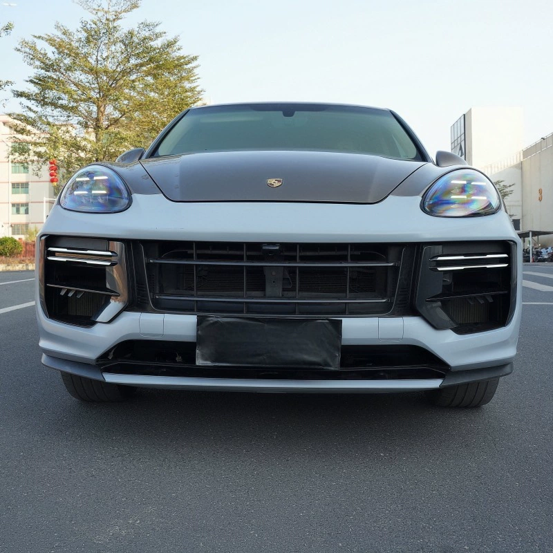 Подходит для Porsche Cayenne 958.1 (старый и новый) передний бампер, передний сплиттер, задний спойлер, накладка на порог, детали внешней отделки