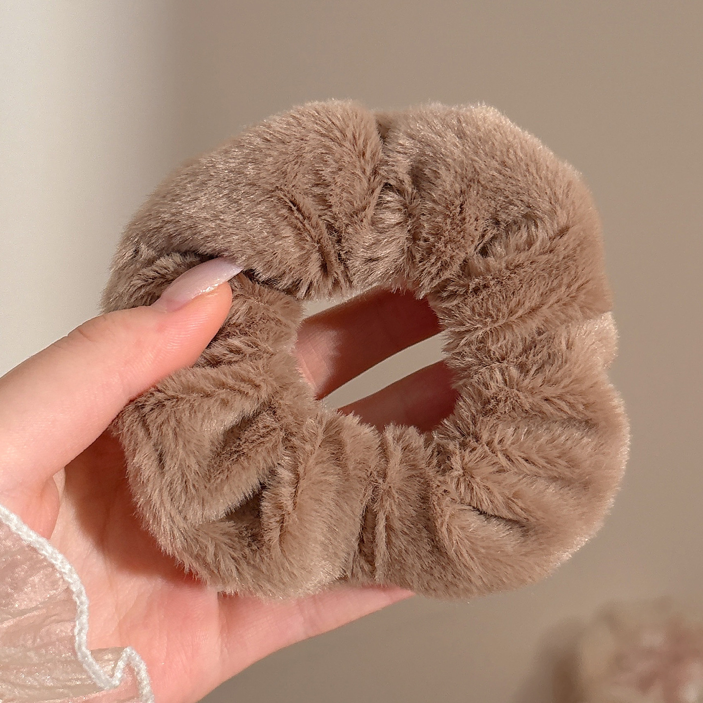 Encaje retro francés, diadema de intestino grueso, mujer 2025, nuevo estilo, cuerda para el cabello, banda de goma, lazo, dulce cuerda para el cabello, accesorios para el cabello