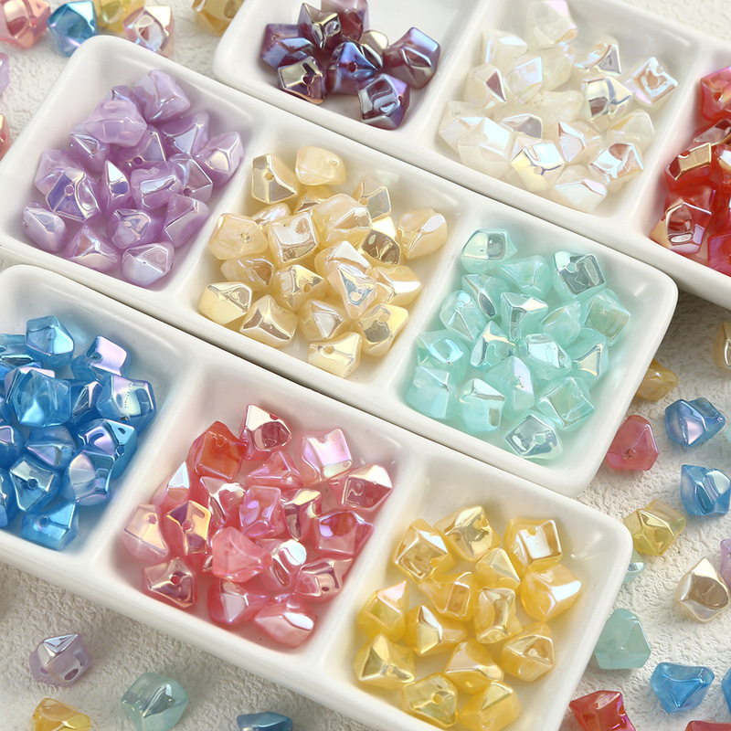 13mm polygonal faceted colorful stone beads DIY handmade bracelet making accessories materials beads 13mm polygonal faceted colorful stone beads DIY handmade bracelet making accessories materials beads
