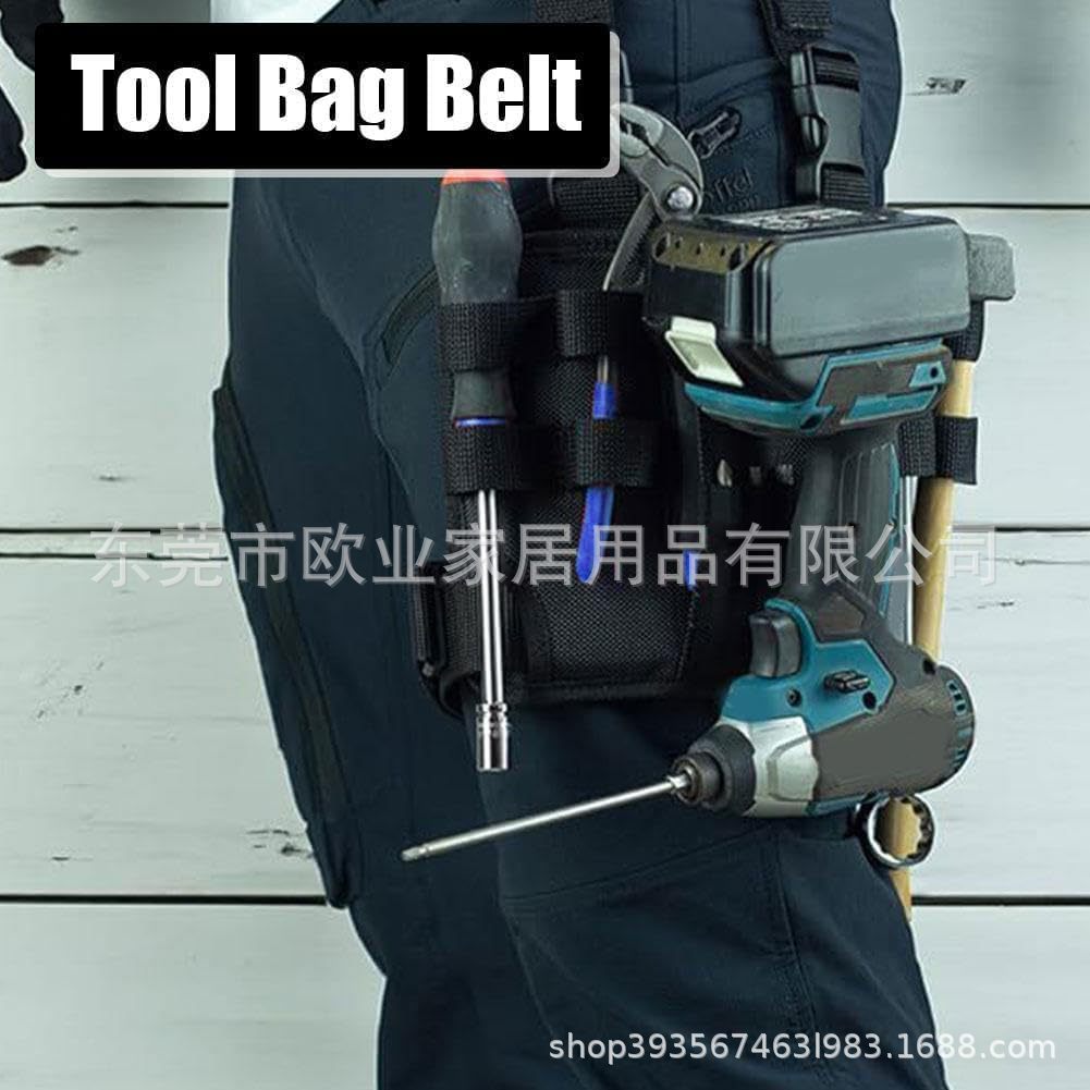 (2개) 아마존 도구 가방 벨트 다기능 옥스포드 헝겊 자동차 전기 수리 도구 가방 허리 가방 도구 홀더