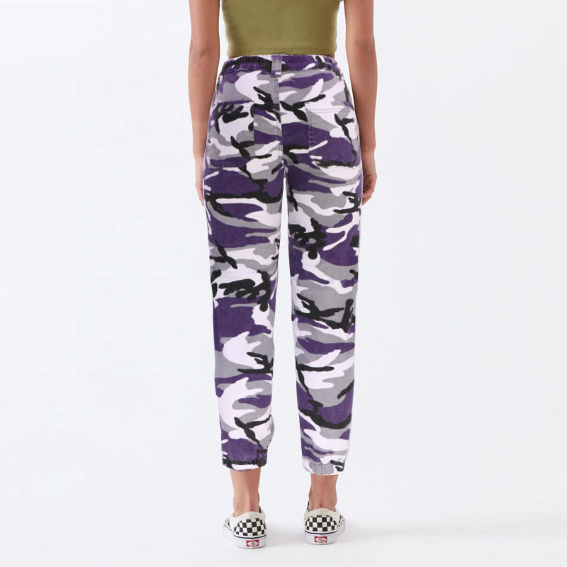 Pantalones Vaqueros Casuales de Camuflaje para Mujer, Estilo Hip-Hop, Holgados, Estilo Urbano, Otoño/Invierno 2025, Novedad Europea y Americana